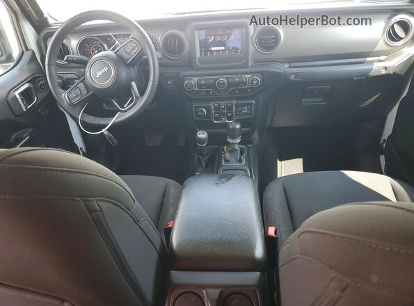 1C6HJTAG0PL529204 2023 JEEP GLADIATOR White Widok deski rozdzielczej