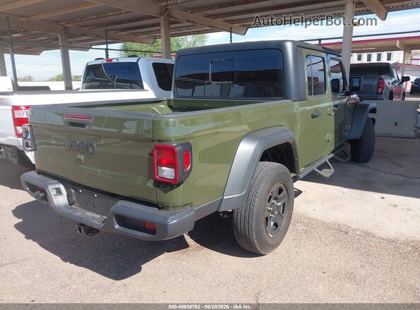 1C6HJTAG0RL106691 2024 JEEP GLADIATOR Green Задня права чверть