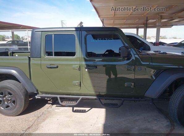 1C6HJTAG0RL106691 2024 JEEP GLADIATOR Green Вид задньої частини салону