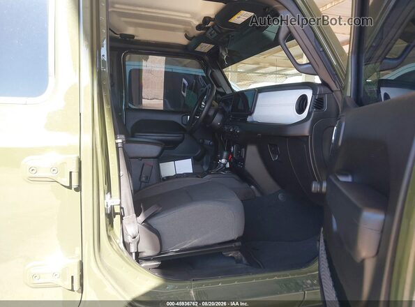1C6HJTAG0RL106691 2024 JEEP GLADIATOR Green Вид салону спереду