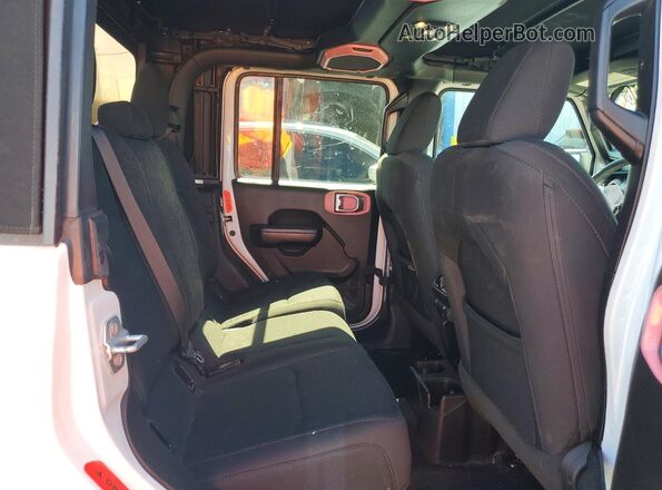 1C6HJTAG1LL131364 2020 JEEP GLADIATOR White Widok tylnych siedzeń