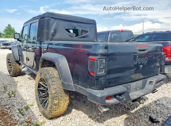 1C6HJTAG1LL171749 2020 JEEP GLADIATOR Black Задня ліва чверть