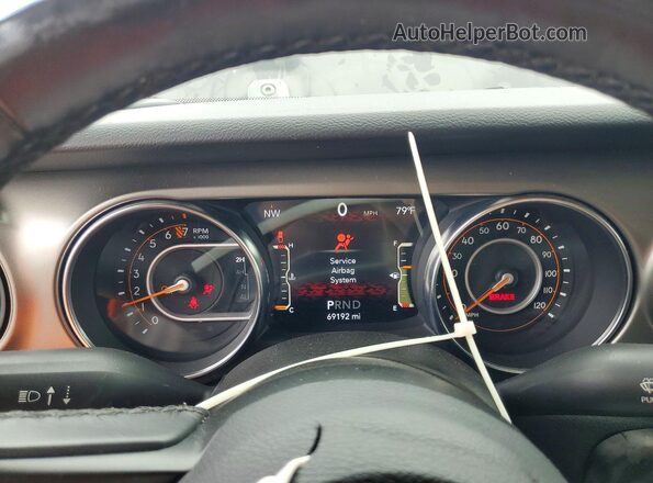 1C6HJTAG1ML523567 2021 JEEP GLADIATOR Gray Vista del cuadro de instrumentos