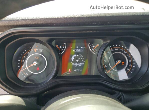 1C6HJTAG1RL124603 2024 JEEP GLADIATOR Серый Вид щитка приборов
