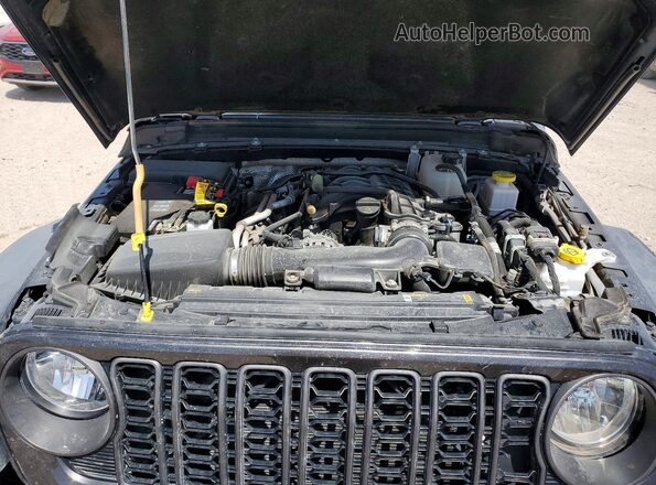 1C6HJTAG1RL124603 2024 JEEP GLADIATOR Серый Вид подкапотного пространства