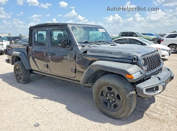 1C6HJTAG1RL124603 2024 JEEP GLADIATOR Серый Передняя правая четверть