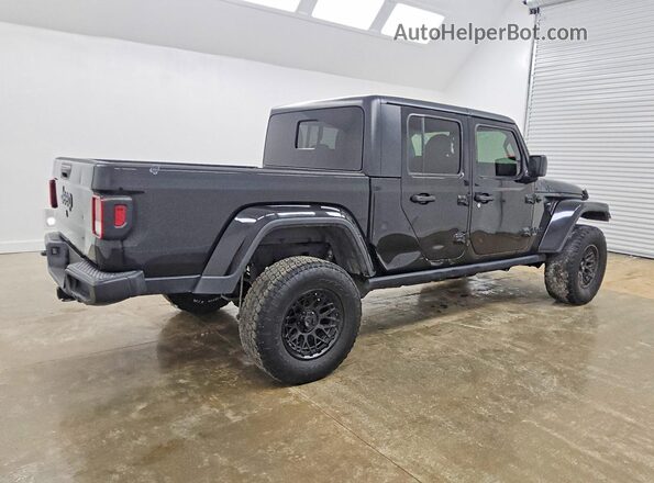 1C6HJTAG2ML550504 2021 JEEP GLADIATOR Black Tył prawy