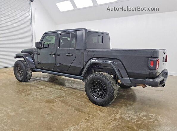 1C6HJTAG2ML550504 2021 JEEP GLADIATOR Black Tył lewy