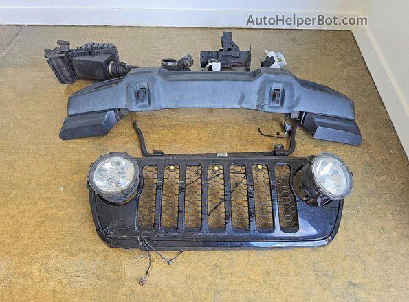 1C6HJTAG2ML550504 2021 JEEP GLADIATOR Black Widok komory silnika