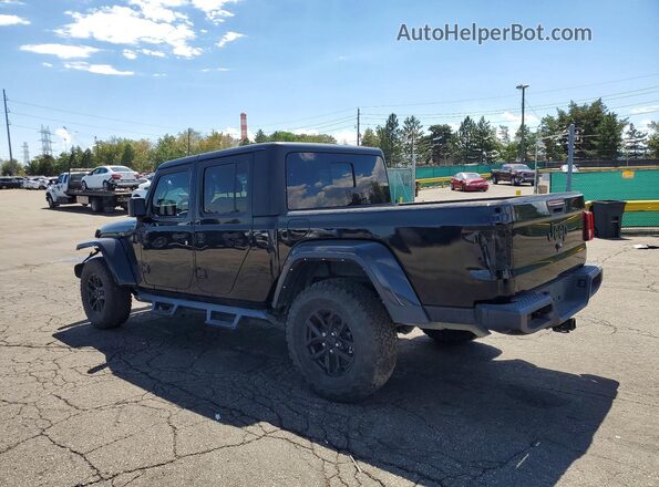 1C6HJTAG2NL140318 2022 JEEP GLADIATOR Black Задня ліва чверть