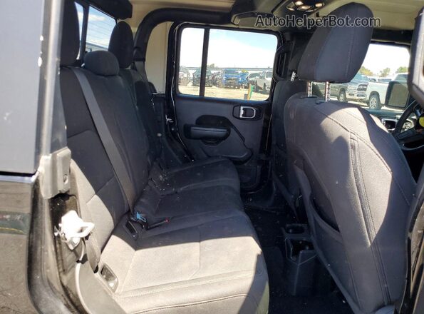 1C6HJTAG2NL140318 2022 JEEP GLADIATOR Black Вид задніх сидінь