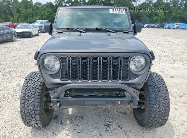 1C6HJTAG2RL123413 2024 JEEP GLADIATOR Gray Вид спереду
