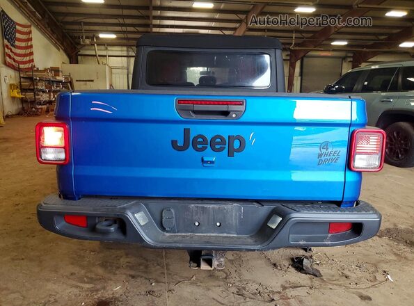 1C6HJTAG3ML546543 2021 JEEP GLADIATOR Blue Vista trasera