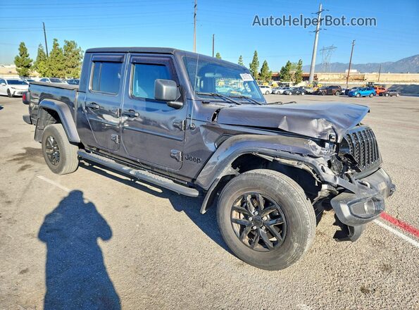 1C6HJTAG3NL143065 2022 JEEP GLADIATOR Gray Delantero derecho