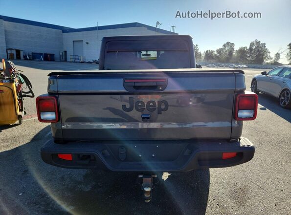 1C6HJTAG3NL143065 2022 JEEP GLADIATOR Gray Vista trasera