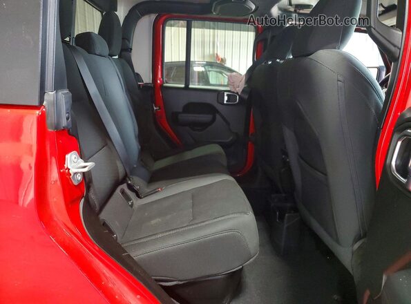 1C6HJTAG3PL501736 2023 JEEP GLADIATOR Red Vista interior trasera