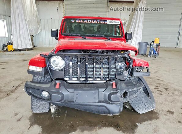 1C6HJTAG3PL501736 2023 JEEP GLADIATOR Red Vista frontal