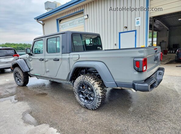 1C6HJTAG3PL549592 2023 JEEP GLADIATOR Gray Հետևի ձախ
