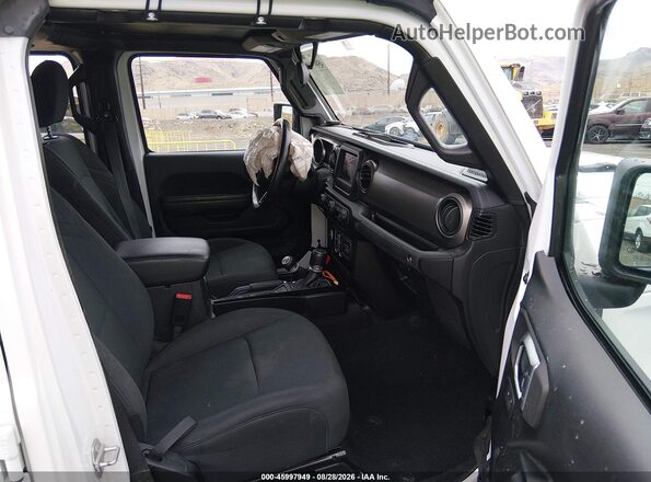 1C6HJTAG4LL192448 2020 JEEP GLADIATOR White Вид салону спереду