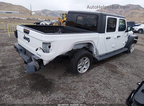 1C6HJTAG4LL192448 2020 JEEP GLADIATOR White Задня права чверть