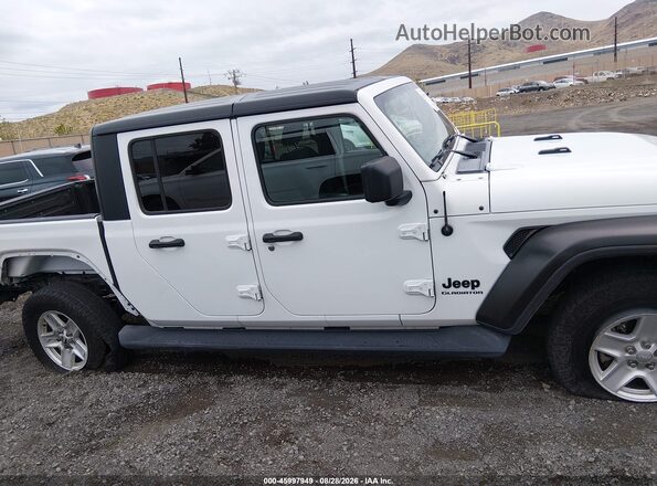 1C6HJTAG4LL192448 2020 JEEP GLADIATOR White Вид задньої частини салону