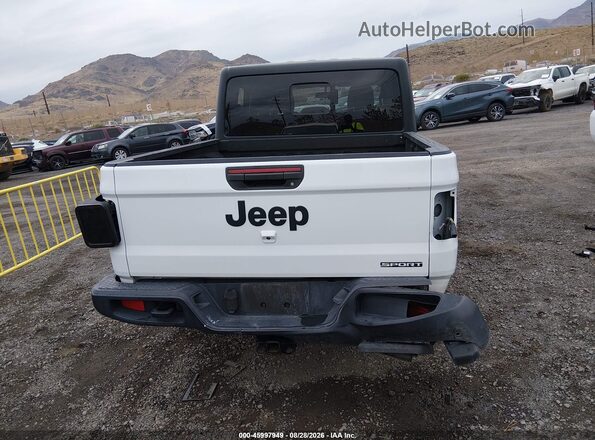 1C6HJTAG4LL192448 2020 JEEP GLADIATOR White 