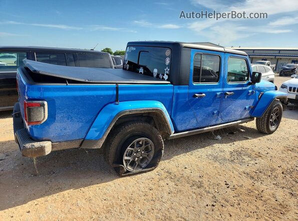 1C6HJTAG4RL111957 2024 JEEP GLADIATOR Blue უკანა მარჯვენა