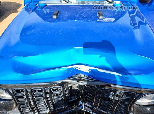 1C6HJTAG4RL111957 2024 JEEP GLADIATOR Blue უკანა სალონის ხედი