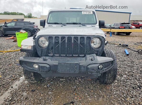 1C6HJTAG5NL124498 2022 JEEP GLADIATOR Silver Widok z przodu