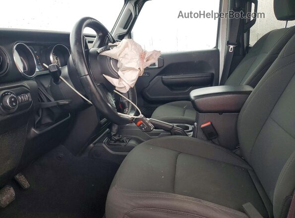 1C6HJTAG5NL124498 2022 JEEP GLADIATOR Silver Widok wnętrza z przodu