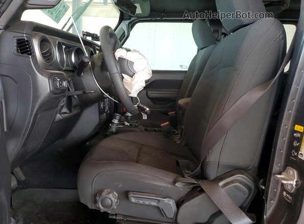 1C6HJTAG5PL509224 2023 JEEP GLADIATOR Gray Вид салону спереду