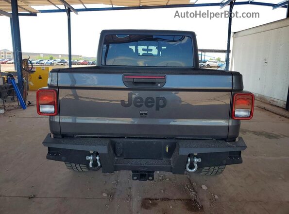 1C6HJTAG5PL509224 2023 JEEP GLADIATOR Gray Вид ззаду