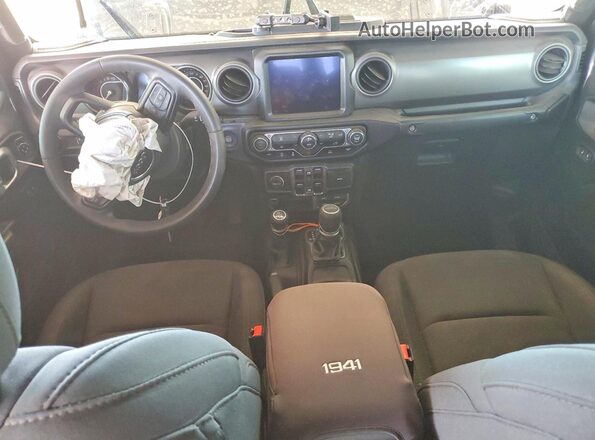 1C6HJTAG5PL509224 2023 JEEP GLADIATOR Gray Вид панелі приладів