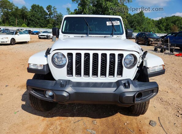 1C6HJTAG6ML516758 2021 JEEP GLADIATOR White წინა ხედი
