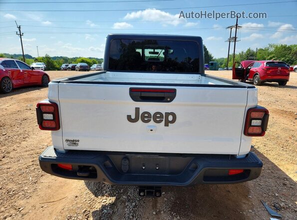 1C6HJTAG6ML516758 2021 JEEP GLADIATOR White უკანა ხედი