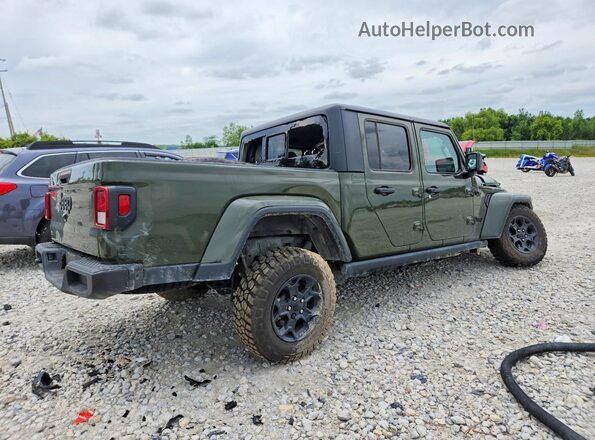 1C6HJTAG6PL544838 2023 JEEP GLADIATOR Green Rear right