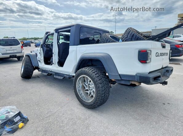 1C6HJTAG7LL186482 2020 JEEP GLADIATOR White Задня ліва чверть