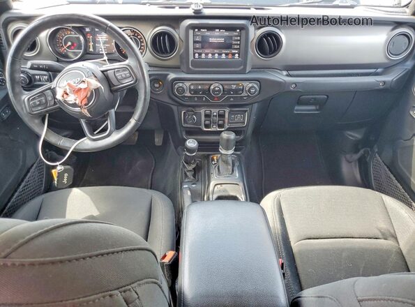 1C6HJTAG7ML531821 2021 JEEP GLADIATOR Black Vista del salpicadero