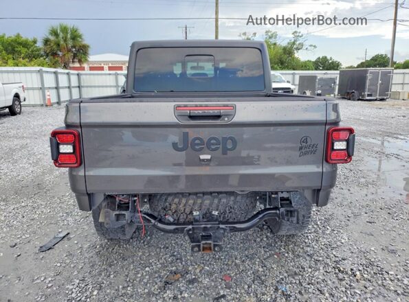 1C6HJTAG7ML552457 2021 JEEP GLADIATOR Gray Vista trasera