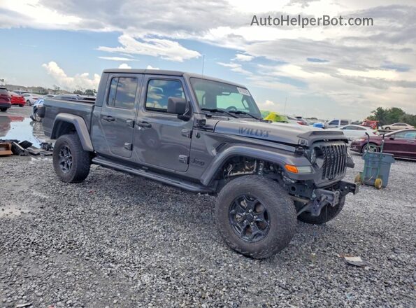 1C6HJTAG7ML552457 2021 JEEP GLADIATOR Gray Delantero derecho