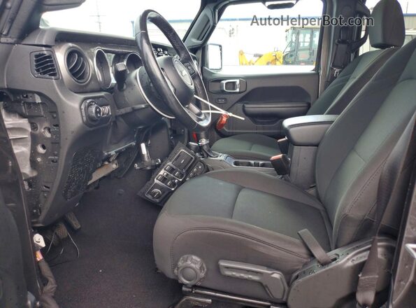 1C6HJTAG7ML552457 2021 JEEP GLADIATOR Gray Vista interior delantera