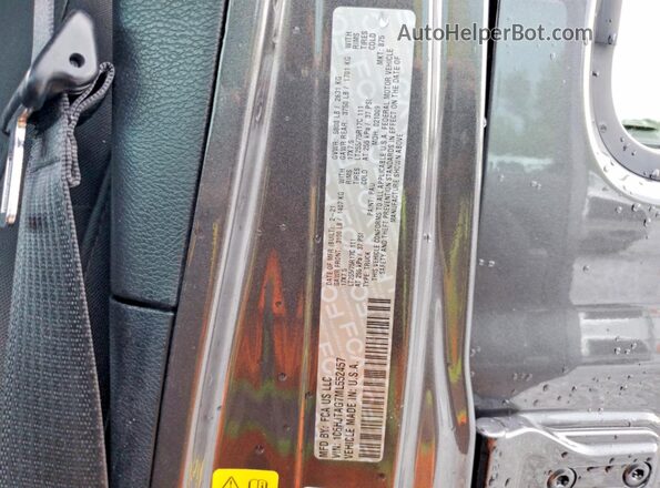 1C6HJTAG7ML552457 2021 JEEP GLADIATOR Gray Vista de la etiqueta del VIN