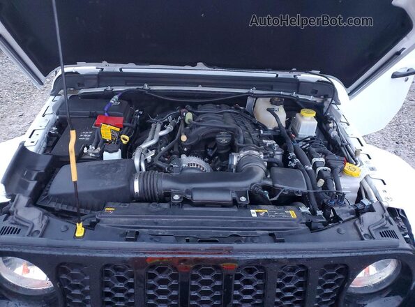 1C6HJTAG7NL169863 2022 JEEP GLADIATOR White Вид задньої частини салону