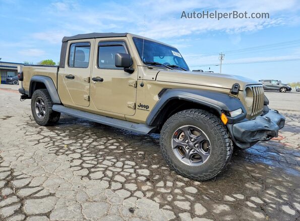 1C6HJTAG8LL173482 2020 JEEP GLADIATOR Tan წინა მარჯვენა