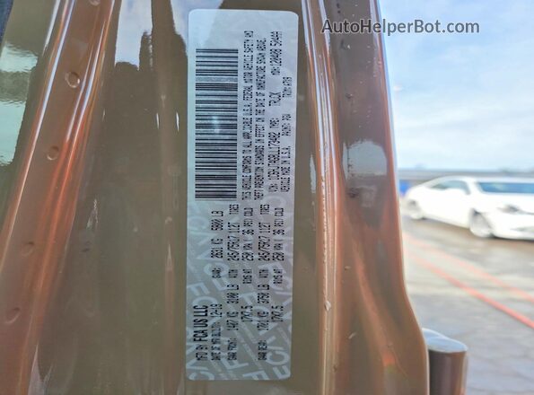 1C6HJTAG8LL173482 2020 JEEP GLADIATOR Tan VIN კოდის სტიკერის ხედი