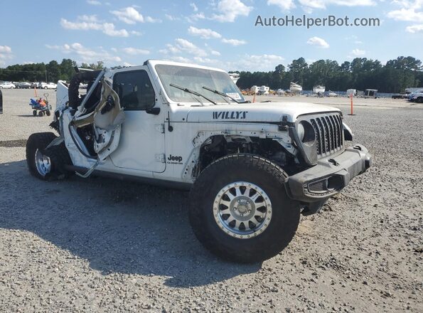 1C6HJTAG8ML562852 2021 JEEP GLADIATOR White Przód prawy