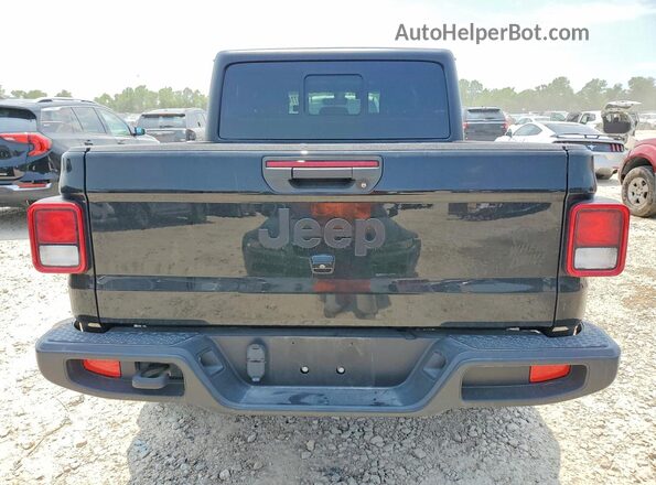 1C6HJTAG8PL577324 2023 JEEP GLADIATOR Black Rear view