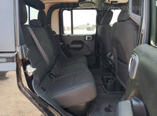 1C6HJTAG8PL577324 2023 JEEP GLADIATOR Black Rear interior view