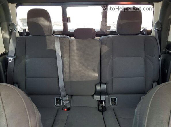 1C6HJTAG8PL577324 2023 JEEP GLADIATOR Black Rear seats view