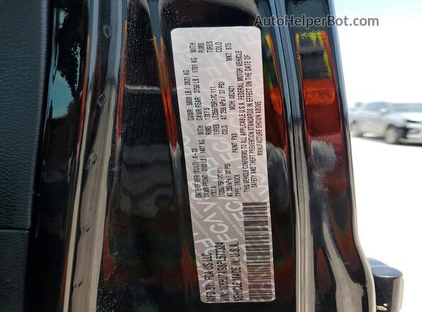 1C6HJTAG8PL577324 2023 JEEP GLADIATOR Black VIN sticker view